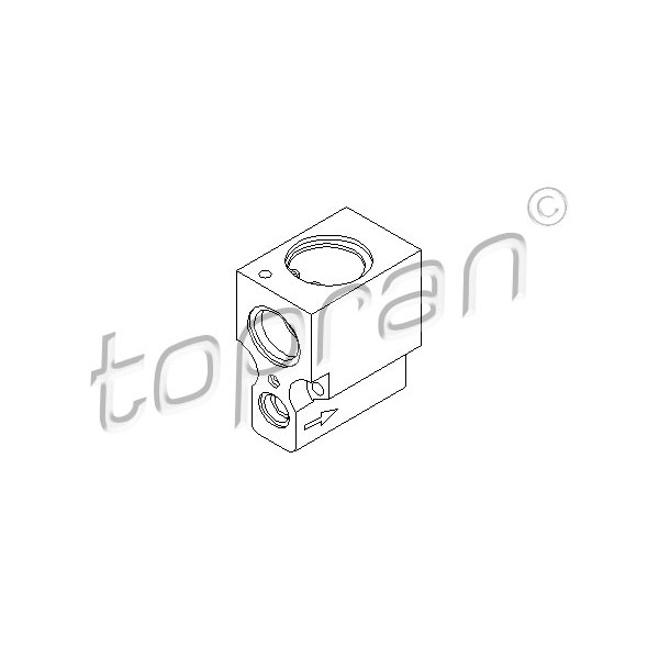 Слика на Возвратен вентил за клима уред TOPRAN 108 924 за Seat Toledo (1L) 1.6 i - 75 коњи бензин