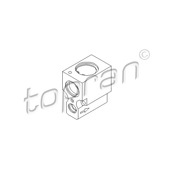 Слика на Возвратен вентил за клима уред TOPRAN 108 924 за VW Bora комби (1J6) 1.9 TDI - 101 коњи дизел