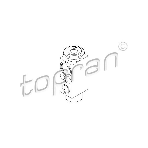 Слика на Возвратен вентил за клима уред TOPRAN 407 785 за Mercedes CLK (c209) 280 (209.354) - 231 коњи бензин