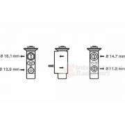 Слика 1 на Возвратен вентил за клима уред VAN WEZEL 06001085