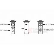 Слика 1 на Возвратен вентил за клима уред VAN WEZEL 30001124