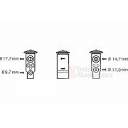 Слика 1 $на Возвратен вентил за клима уред VAN WEZEL 47001057
