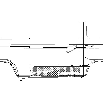 Слика на врата, каросерија VAN WEZEL 5874174 за VW Transporter T4 Box 1.9 D - 60 коњи дизел