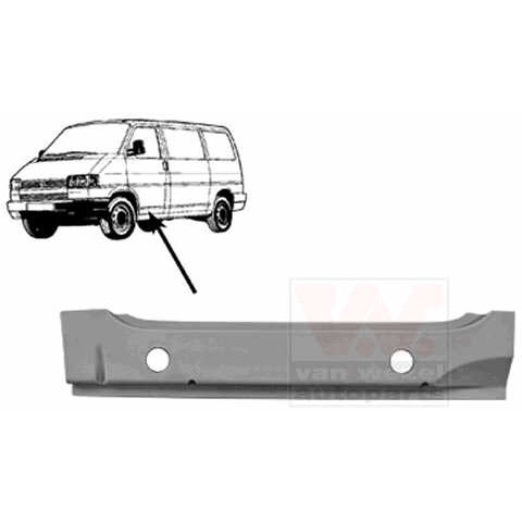 Слика на врата, каросерија VAN WEZEL 5874271 за VW Transporter T4 Box 1.9 D - 60 коњи дизел