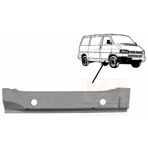 Слика на врата, каросерија VAN WEZEL 5874272 за VW Transporter T4 Box 2.5 TDI Syncro - 102 коњи дизел