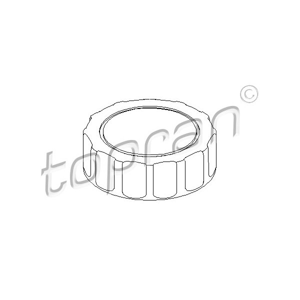 Слика на Въртящ бутон, настройка на наклона на седалката TOPRAN 103 558