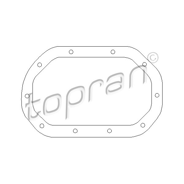 Слика на гарнитура, диференцијал TOPRAN 200 513 за Opel Kadett E Hatchback 1.6 i - 75 коњи бензин
