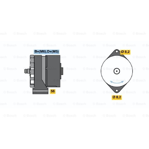 Слика на Генератор BOSCH 0 120 339 512