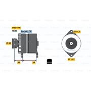 Слика 1 $на Генератор BOSCH 0 120 450 028