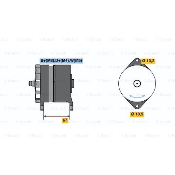 Слика на Генератор BOSCH 0 120 468 065