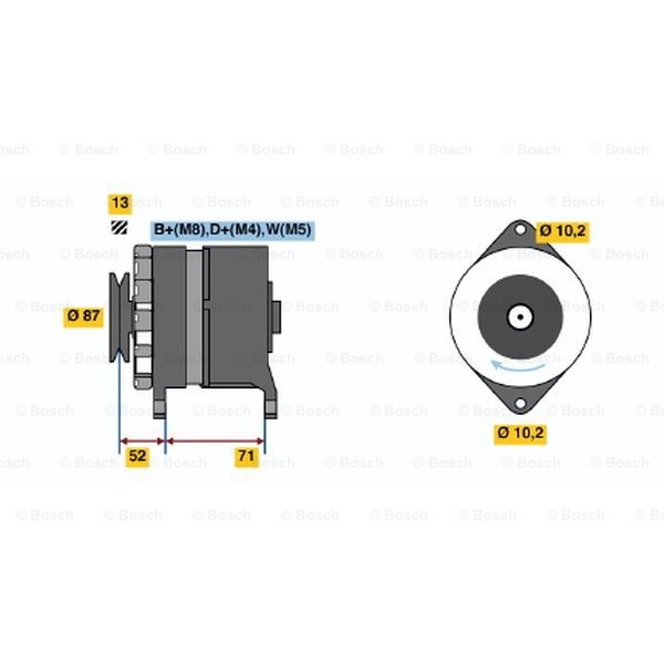 Слика на Генератор BOSCH 0 120 468 094