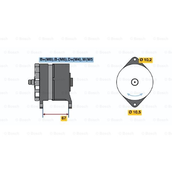 Слика на Генератор BOSCH 0 120 469 963