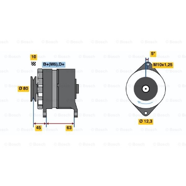 Слика на Генератор BOSCH 0 120 488 280