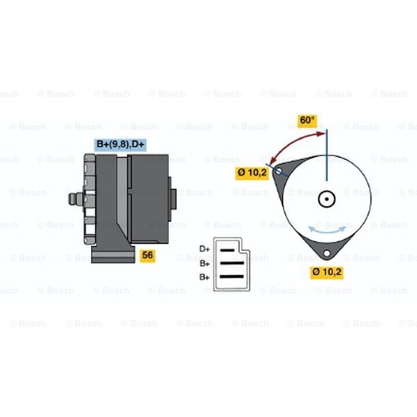 Слика на Генератор BOSCH 0 120 489 025