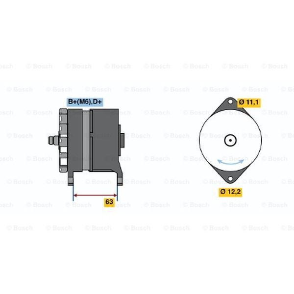 Слика на Генератор BOSCH 0 120 489 107