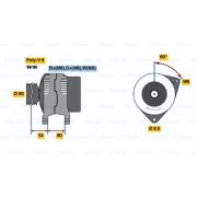 Слика 1 $на Генератор BOSCH 0 123 310 014