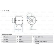 Слика 1 $на Генератор BOSCH 0 986 030 760