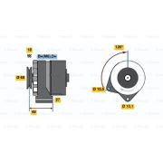 Слика 1 $на Генератор BOSCH 0 986 031 460