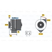 Слика 1 $на Генератор BOSCH 0 986 031 670