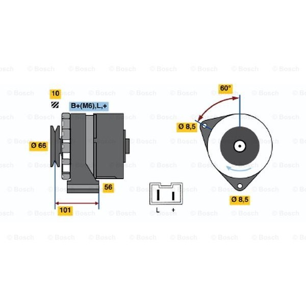 Слика на Генератор BOSCH 0 986 031 831