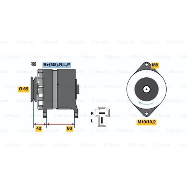 Слика на Генератор BOSCH 0 986 032 641