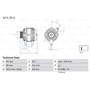 Слика 1 на Генератор BOSCH 0 986 032 790