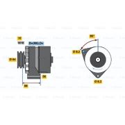 Слика 1 $на Генератор BOSCH 0 986 032 930