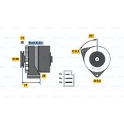 Слика 1 $на Генератор BOSCH 0 986 033 200