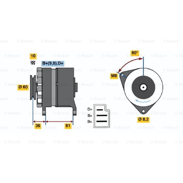 Слика на Генератор BOSCH 0 986 033 220