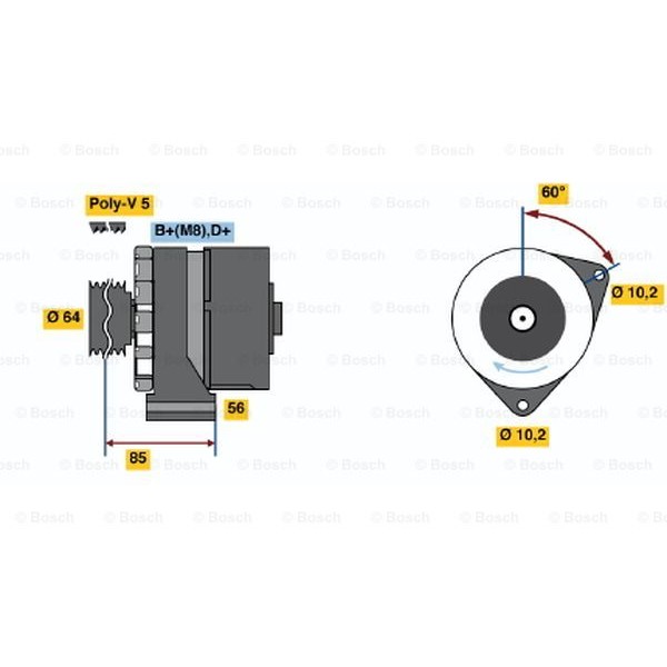 Слика на Генератор BOSCH 0 986 033 900