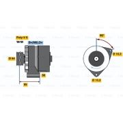 Слика 1 $на Генератор BOSCH 0 986 033 900