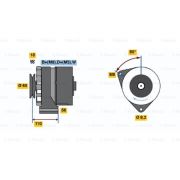 Слика 1 $на Генератор BOSCH 0 986 034 240