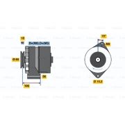 Слика 1 $на Генератор BOSCH 0 986 034 250