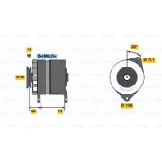 Слика 1 $на Генератор BOSCH 0 986 034 480