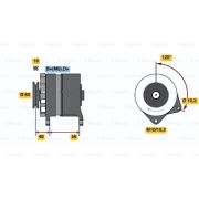 Слика 1 $на Генератор BOSCH 0 986 034 490