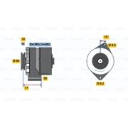 Слика 1 $на Генератор BOSCH 0 986 034 550