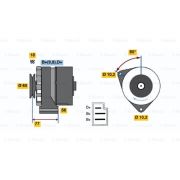 Слика 1 $на Генератор BOSCH 0 986 034 620