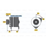 Слика 1 $на Генератор BOSCH 0 986 036 191