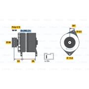 Слика 1 $на Генератор BOSCH 0 986 036 480