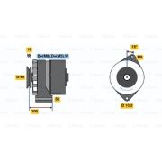 Слика 1 на Генератор BOSCH 0 986 036 790