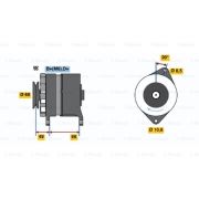 Слика 1 $на Генератор BOSCH 0 986 036 841