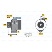 Слика 1 $на Генератор BOSCH 0 986 040 461