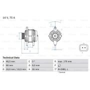 Слика 1 $на Генератор BOSCH 0 986 042 191