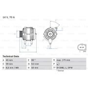 Слика 1 на Генератор BOSCH 0 986 042 620