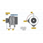 Слика 1 $на Генератор BOSCH 0 986 045 031