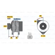 Слика 1 $на Генератор BOSCH 0 986 045 641