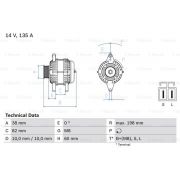 Слика 1 $на Генератор BOSCH 0 986 082 190