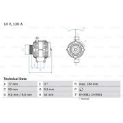 Слика 1 $на Генератор BOSCH 0 986 083 280