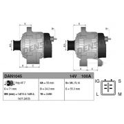 Слика 3 $на Генератор DENSO DAN1045