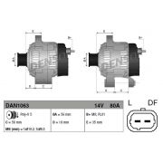 Слика 1 $на Генератор DENSO DAN1063